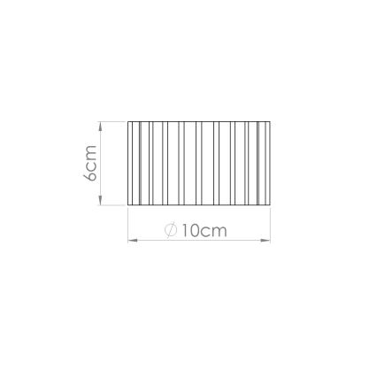 Brilagi - Spot LED SFERA 1xGX53/30W/230V Ø 10 cm castanho
