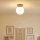 Brilagi - Spot MILO ECRU 1xE27/60W/230V bege/dourado