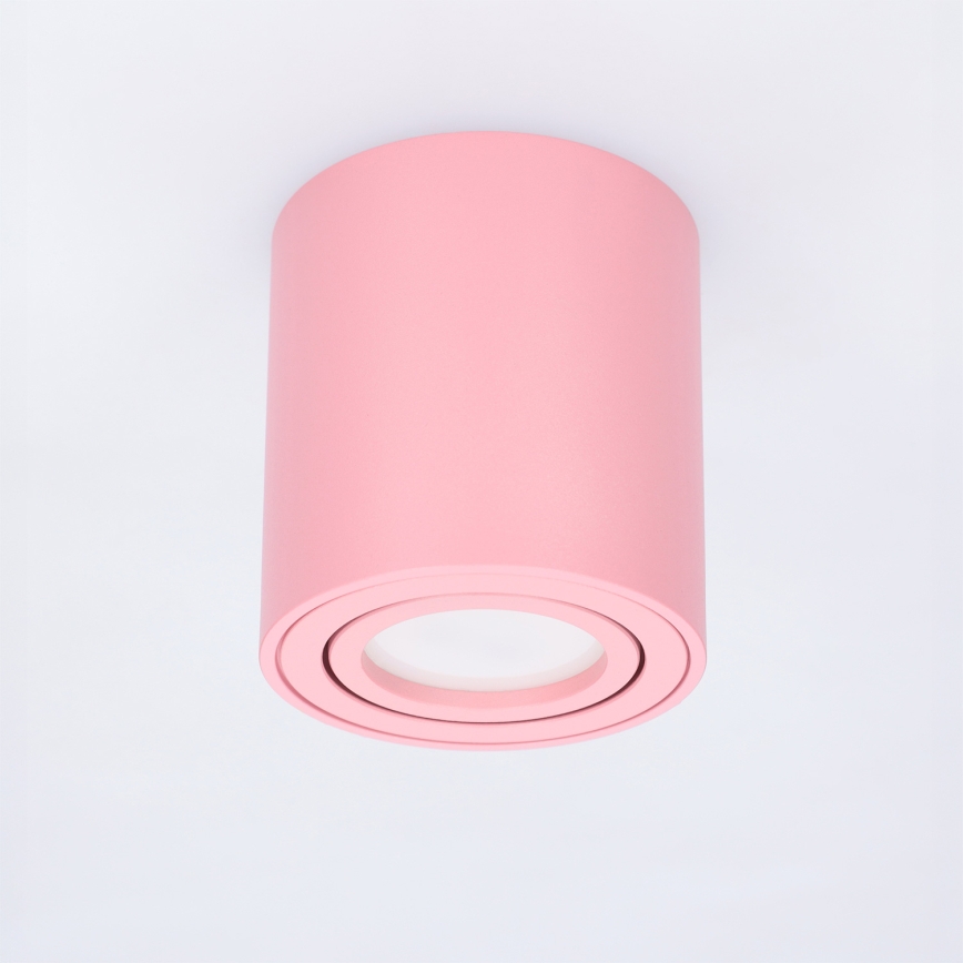BRILAGI - Spot orientável MIA 1xGU10/30W/230V 84x80 mm rosa