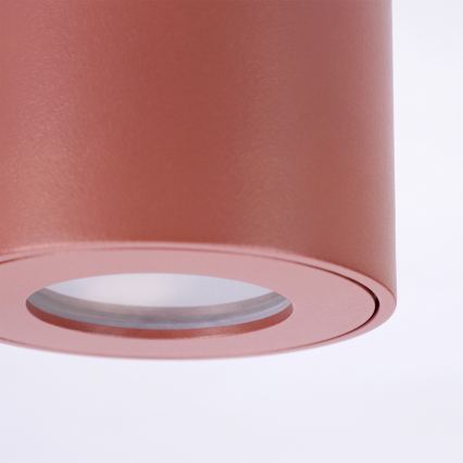 BRILAGI - Spot para casa de banho MIA 1xGU10/30W/230V 84x80 mm castanho IP54
