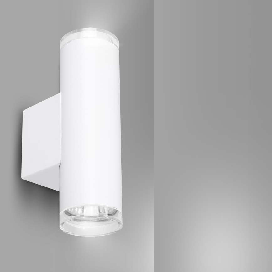 Brilagi - Aplique de parede com spots para casa de banho SELE AQUA 2xGU10/30W/230V IP44 branco