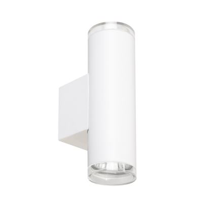 Brilagi - Aplique de parede com spots para casa de banho SELE AQUA 2xGU10/30W/230V IP44 branco