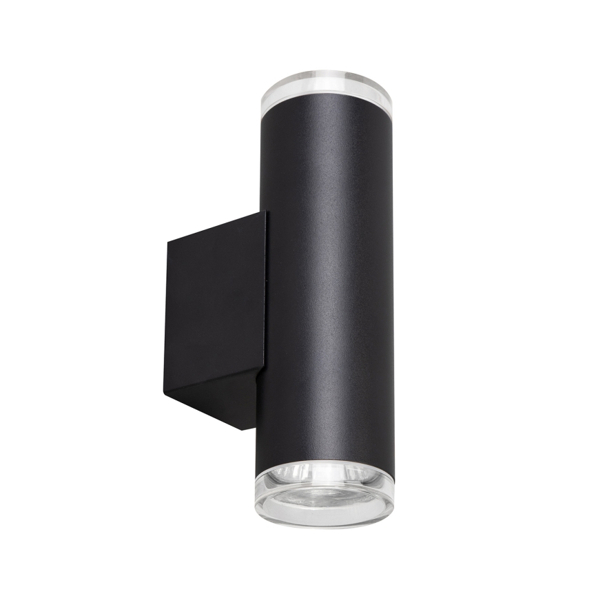 Brilagi - Aplique de parede para casa de banho SELE AQUA 2xGU10/30W/230V IP44 preto