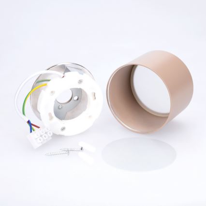 BRILAGI - Spot para casa de banho SMOOTH 1xGX53/15W/230V 60x82 mm bege IP54