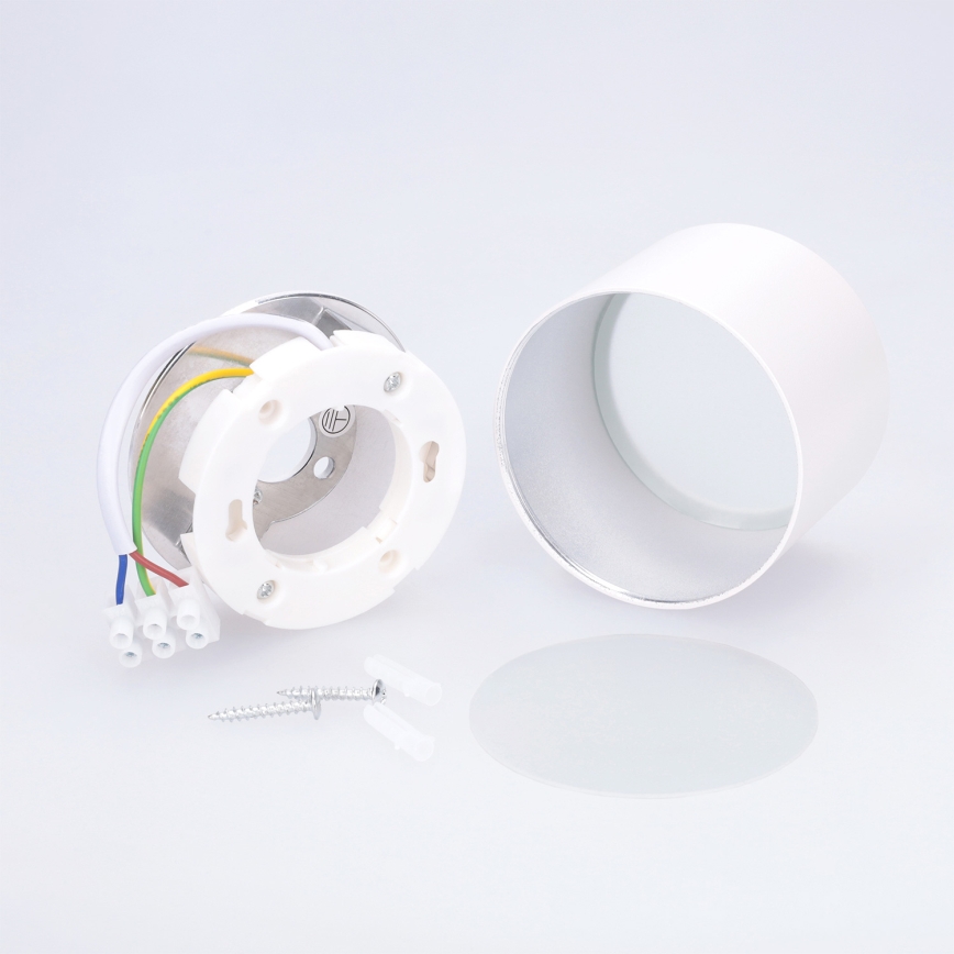 BRILAGI - Spot para casa de banho SMOOTH 1xGX53/15W/230V 60x82 mm branco IP54