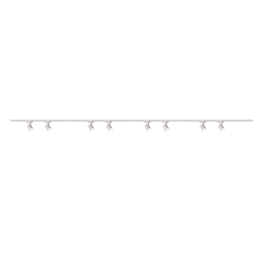 Brilagi - Spot para sistema de trilho HUSKY 8xGU10/10W/230V branco