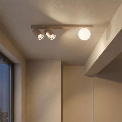 Brilagi - Spot SELE BALL 2xGU10/30W/230V + 1xG9/10W bege