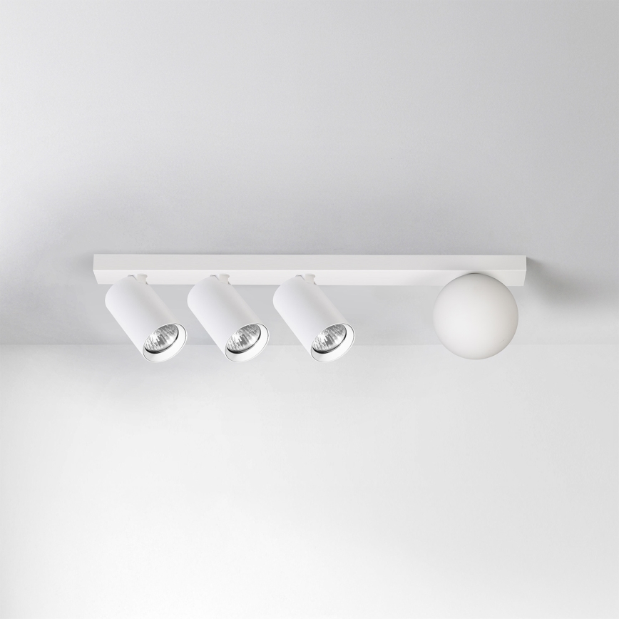 Brilagi - Spot SELE BALL 3xGU10/30W/230V + 1xG9/10W branco
