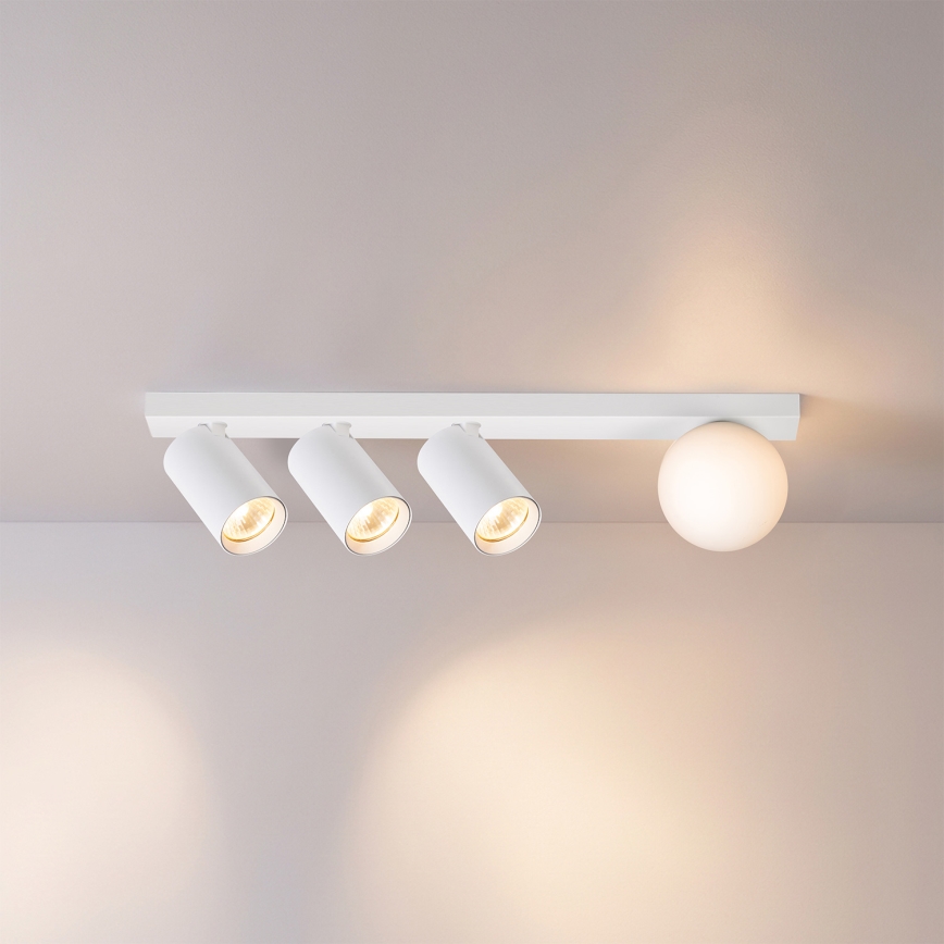 Brilagi - Spot SELE BALL 3xGU10/30W/230V + 1xG9/10W branco