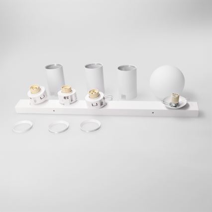 Brilagi - Spot SELE BALL 3xGU10/30W/230V + 1xG9/10W branco