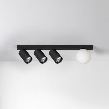 Brilagi - Spot SELE BALL 3xGU10/30W/230V + 1xG9/10W preto