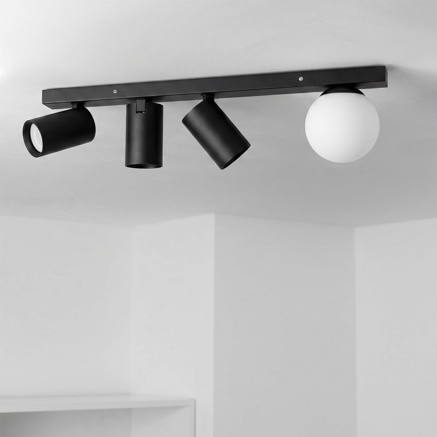 Brilagi - Spot SELE BALL 3xGU10/30W/230V + 1xG9/10W preto