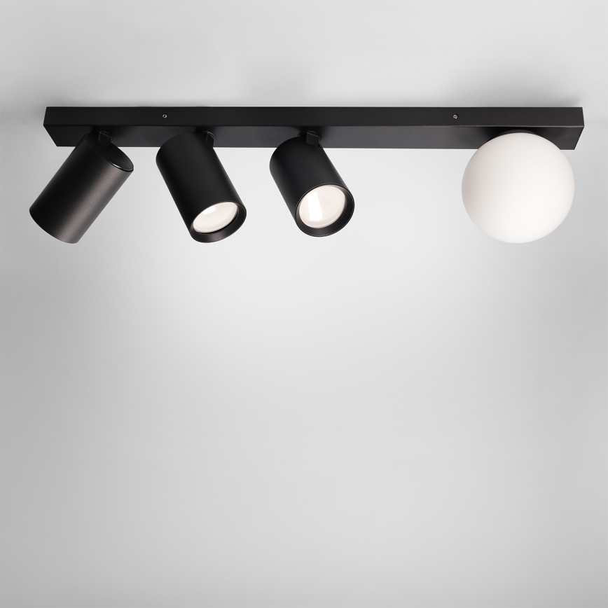 Brilagi - Spot SELE BALL 3xGU10/30W/230V + 1xG9/10W preto