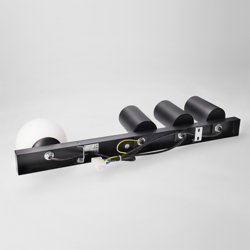 Brilagi - Spot SELE BALL 3xGU10/30W/230V + 1xG9/10W preto