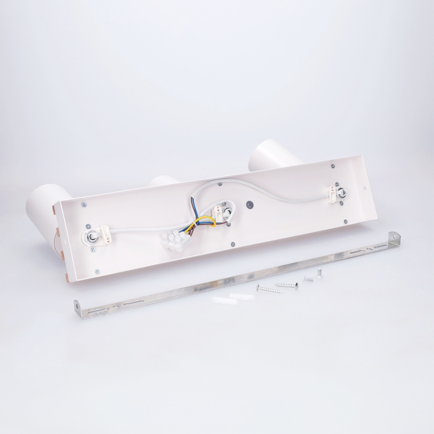 Brilagi - Spot SELE WOOD ACOUSTIC 3xGU10/30W/230V branco/madeira