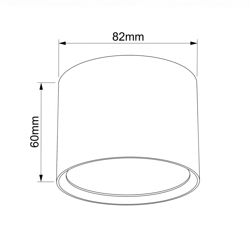 BRILAGI - Spot SMOOTH 1xGX53/15W/230V 60x82 mm rosa