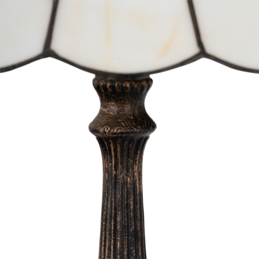 BRILAGI - Tiffany candeeiro de mesa em vitral FOLIA 1xE27/60W/230V