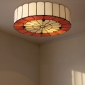 BRILAGI - Tiffany luminária de teto em vitral SIENNA 2xE27/60W/230V Ø 40 cm