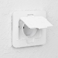 Brilagi - Tomada de embutir para cozinha INBOX IP55 branca retangular