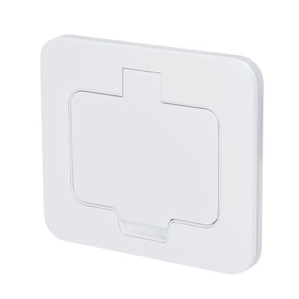 BRILAGI - Tomada de embutir para cozinha INBOX IP55 branca retangular