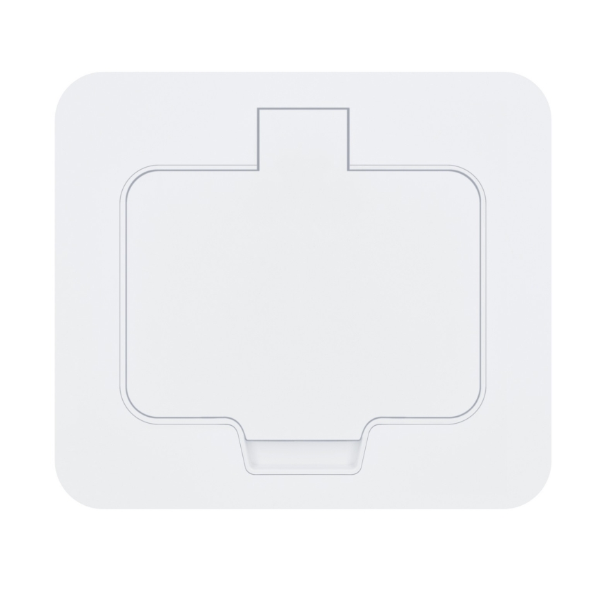 BRILAGI - Tomada de embutir para cozinha INBOX IP55 branca retangular