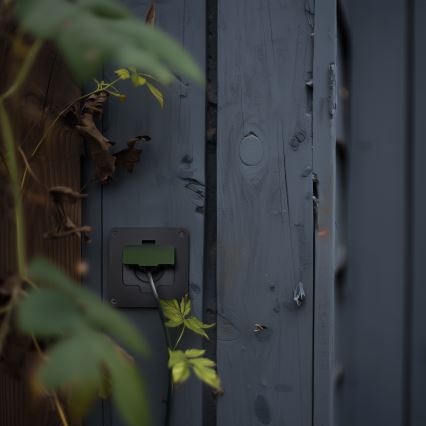 Brilagi - Tomada de piso embutida para exterior IP55 preta retangular