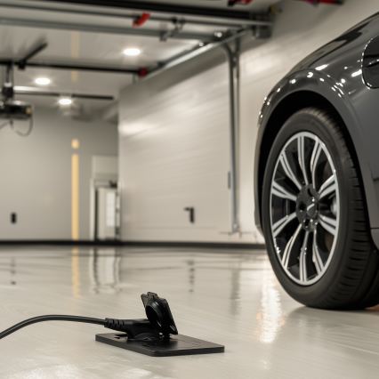 Brilagi - Tomada dupla de chão embutida para exterior IP55, preta, retangular