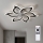 Brilagi - Ventilador de tecto LED regulável LED/34W/230V 3000-6500K Ø 83 cm preto + comando remoto