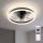 Brilagi - Ventilador de teto com luz LED regulável LED/62W/230V 3000-6500K diâmetro 50 cm preto + controlo remoto