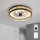 Brilagi - Ventilador de teto LED dimerizável LED/34W/230V 3000-6500K Ø 50 cm preto/dourado + controlo remoto