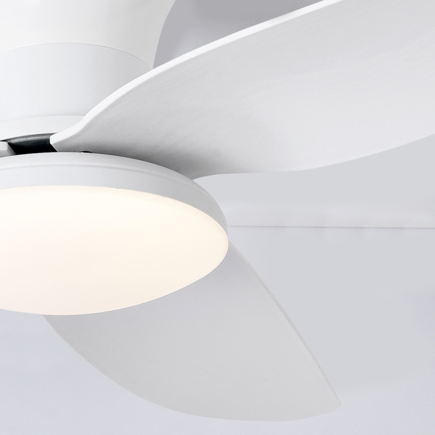 Brilagi - Ventilador de teto LED regulável LED/30W/230V 3000-6500K branco + controlo remoto