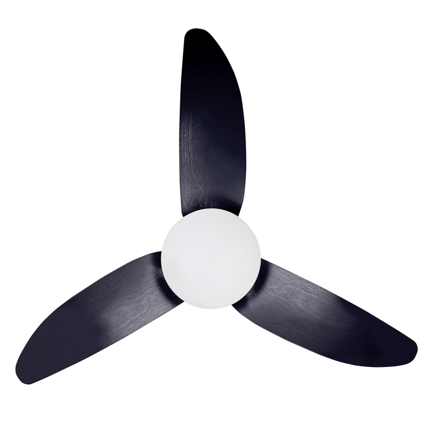 Brilagi - Ventilador de teto LED dimmerizável LED/30W/230V 3000-6500K preto + comando à distância