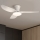 Brilagi - Ventilador de teto LED dimmerizável LED/30W/230V 3000-6500K branco + controlo remoto