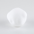 Brilagi - Vidro de substituição para lustre, aplique de parede e candeeiro de tecto VULCANO G9 Ø 15 cm branco
