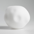 BRILAGI - Vidro de substituição para lustre, aplique de parede e candeeiro de teto LAVA/VULCANO G9 Ø 15 cm branco