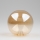 Brilagi - Vidro de substituição para lustre, aplique de parede e candeeiro MISTEL, MILLA, diâmetro 12 cm, dourado
