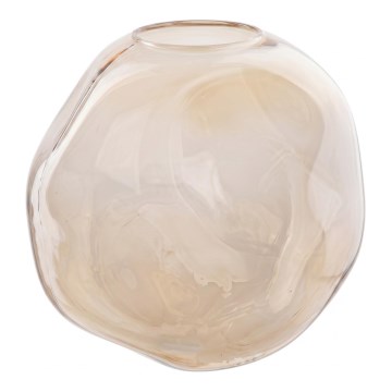 Brilagi - Vidro de substituição para lustre, aplique e candeeiro de tecto VULCANO E27, diâmetro 35 cm, bege fumado