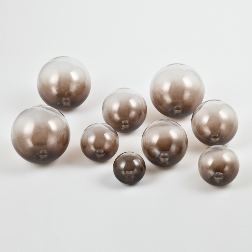 Brilagi - Vidro de substituição para lustre, aplique e candeeiro MISTEL, MILLA Ø 12 cm fumê castanho