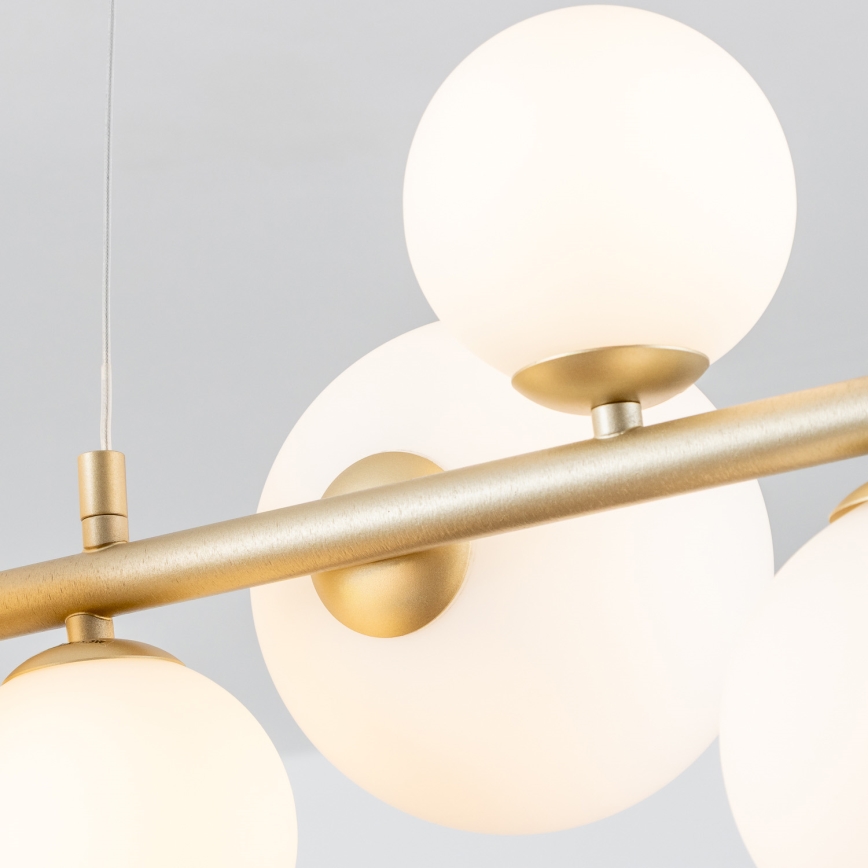 Brilagi - Vidro de substituição para lustre, candeeiro de parede e candeeiro MISTEL, MILLA diâmetro 10 cm branco