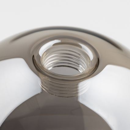 Brilagi - Vidro de substituição para lustre, candeeiro de parede e candeeiro MISTEL, MILLA diâmetro 15 cm fumado