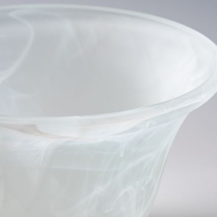 BRILAGI - Vidro de substituição para lustre e aplique CLASSIC E14, diâmetro 11 cm, branco