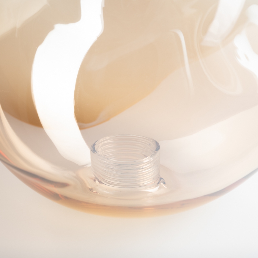 BRILAGI - Vidro de reposição para lustre, aplique e candeeiro de teto LAVA/VULCANO G9 Ø 15 cm, bege fumê