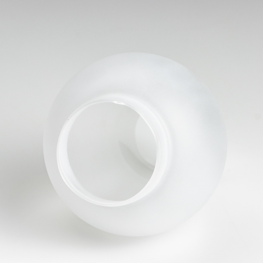 Brilagi - Cúpula de vidro de substituição para candeeiro de tecto e de parede ROATA, VELA, RUSTIC, QUEEN, TIMONA E14 branca