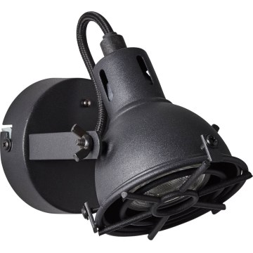 Brilliant - Aplique de parede direcionável JESPER 1xGU10/5W/230V preto