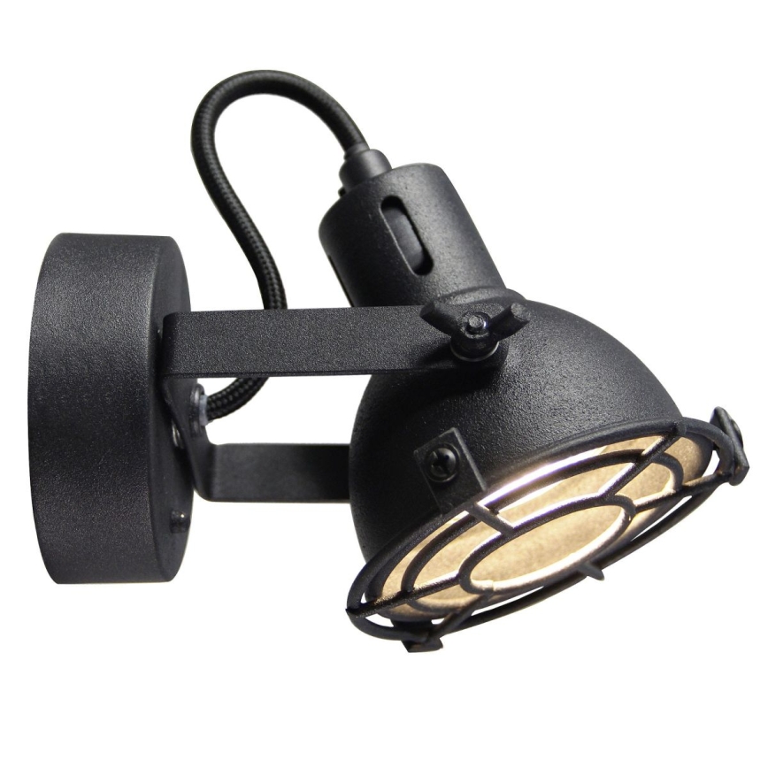 Brilliant - Aplique de parede direcionável JESPER 1xGU10/5W/230V preto