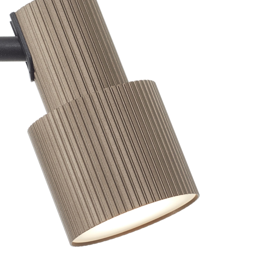 Brilliant - Candeeiro de chão CADIZ 2xGU10/10W/230V bronze