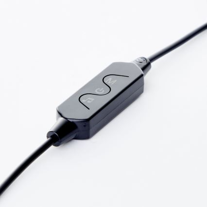 Brilliant - Candeeiro de chão LED RGBW com regulação NEELE LED/6,5W/230V preto + comando