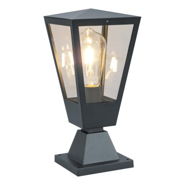 Brilliant - Candeeiro de exterior WESTDLIFF 1xE27/20W/230V 30,7 cm IP44 antracite
