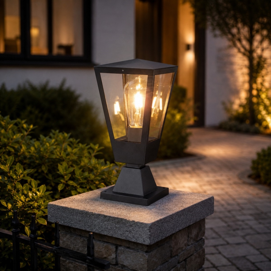 Brilliant - Candeeiro de exterior WESTDLIFF 1xE27/20W/230V 30,7 cm IP44 antracite