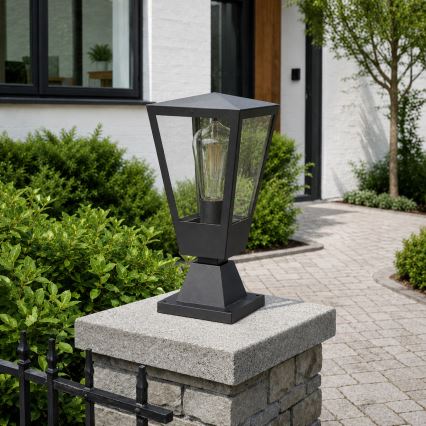 Brilliant - Candeeiro de exterior WESTDLIFF 1xE27/20W/230V 30,7 cm IP44 antracite